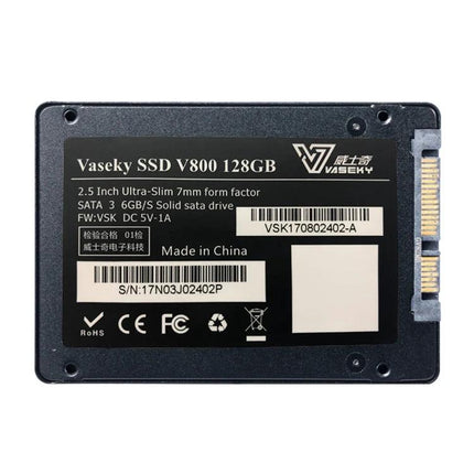 Vaseky 128GB Solid State Drive for Laptops and Desktops - 2.5-inch SSD replacement to speed up boot and storage