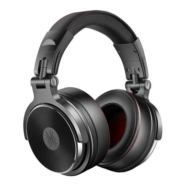 OneOdio Over-Ear Wired Headphones For Commuting And Desk Use with 50mm drivers coiled and straight cables