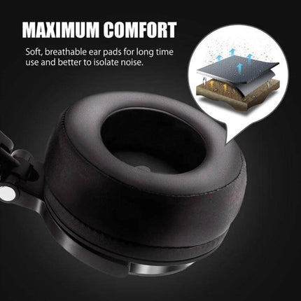 OneOdio Over-Ear Wired Headphones For Commuting And Desk Use soft breathable ear pads for maximum comfort and noise isolation