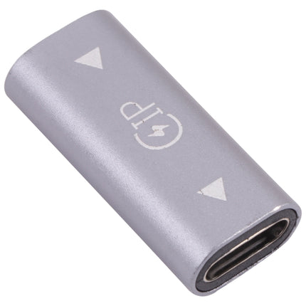 Essential adapter for daily USB-C to Lightning device charging compact silver USB-C female to Lightning male adapter for iPhone/iPad
