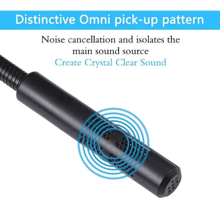 USB Computer Microphone Omnidirectional For Calls And Recording