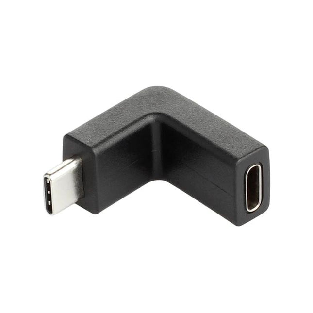 Type-C Adapter for Everyday Device Charging and Transfers - compact 90-degree USB-C right-angle adapter for charging and data