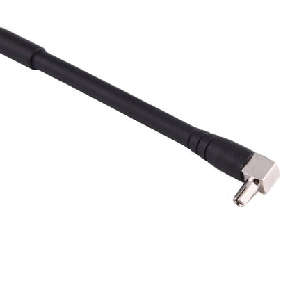 Easy-to-Install Indoor 4G Antenna with TS9 Connector for Better Signal — close-up TS9 right-angle connector and cable for indoor signal boost
