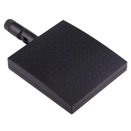 Black Panel WiFi Antenna for Indoor Signal Enhancement - compact black indoor panel antenna to boost home office and living room wireless signal
