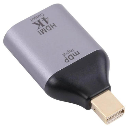 Portable HDMI to Mini DisplayPort Adapter for Device Connections - compact 4K HDMI to mDP converter for laptop, monitor, projector setups