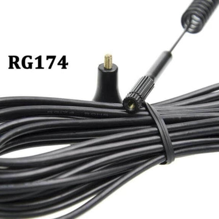 7dBi High Gain 4G LTE Antenna for Improved Signal Reception - RG174 Cable With Coax Connector And Magnetic Base