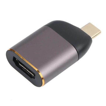 HDMI Female to USB-C Adapter for High-Definition Video Connections compact 8K-capable adapter for connecting HDMI displays to USB-C laptops