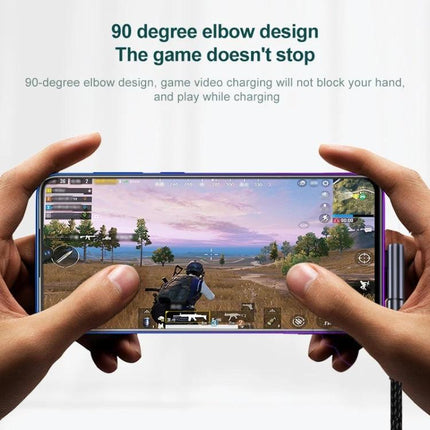 Elbow Adapter for Everyday Device Connections at Home — 90° Type-C elbow adapter for gaming and charging without blocking hands