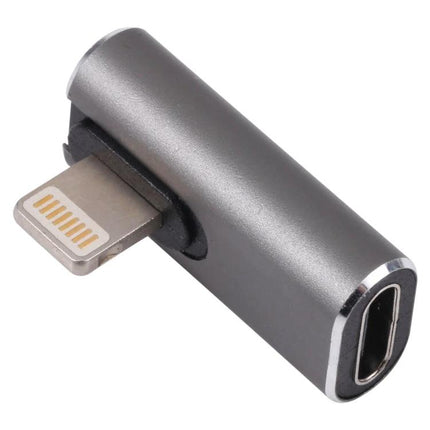 Handy Elbow Adapter for Charging Devices During Daily Activities - gray Type-C elbow charging adapter for hands-free use