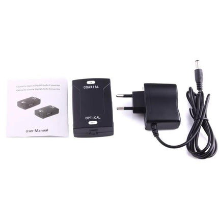 Digital Audio Adapter for Coaxial to Optical Connections