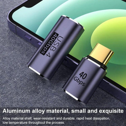 Versatile Adapter for Everyday Device Links at Home and Away — compact aluminum USB-C adapter for fast 40Gbps file transfers and mobile workstations