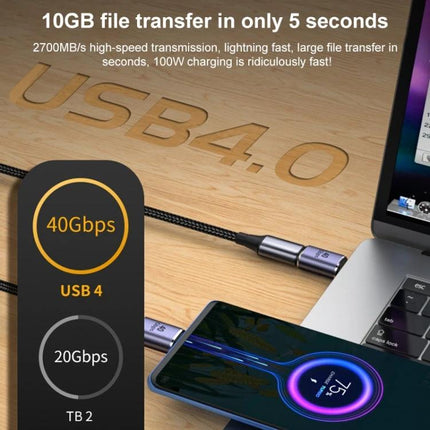 USB-C Elbow Adapter for Everyday Device Connections at Home - bent Type-C adapter for angled charging and data transfer with cable strain relief for laptops and phones
