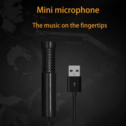 Mini Portable Condenser Microphone For PC Mac Live Streaming