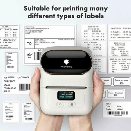 Phomemo Portable Bluetooth Thermal Printer for Labels