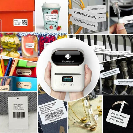 Phomemo Portable Bluetooth Thermal Printer for Labels