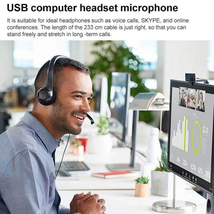 Logitech Wired Headset With Noise Cancelling Mic For Calls USB-A wired headset for clear voice calls and online meetings, office use