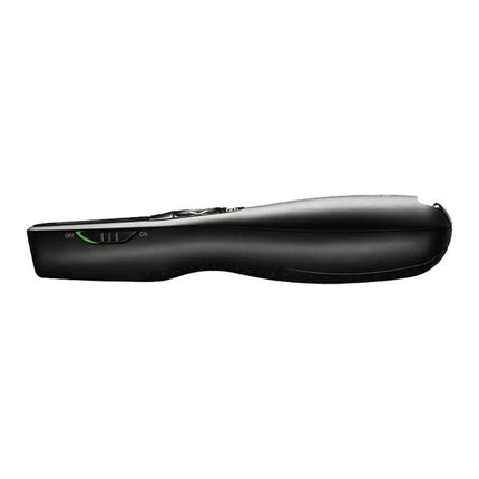 Logitech Wireless Presenter with Green Laser Pointer for Presentations - black USB wireless presenter remote for slides up to 30m
