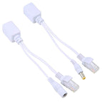 2.1x 5.5mm Female / White