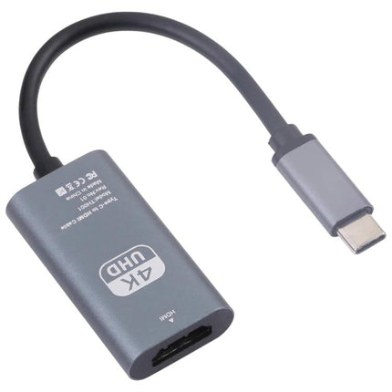USB-C Adapter for Connecting Devices to HDTV in Daily Use - compact 4K UHD USB-C to HDMI adapter for mirroring phones and tablets