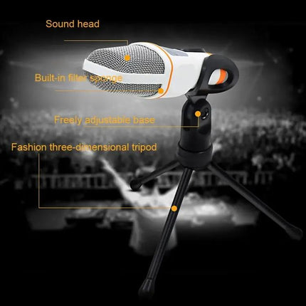 Condenser Microphone For Live Streaming And KTV On PC