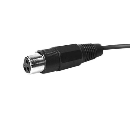 Microphone for Everyday Online Chats and Home Recording — black XLR cable connector for clear virtual meetings and casual streaming