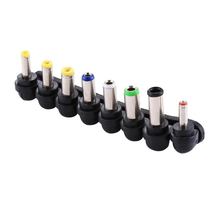 Universal UK Plug Power Adapter for Pedals and Effects - set of interchangeable DC tip connectors for pedals and effects units
