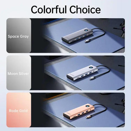 Orico 8-in-1 USB-C Docking Station for Versatile Connectivity