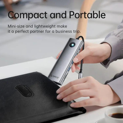 Orico 8-in-1 USB-C Docking Station for Versatile Connectivity