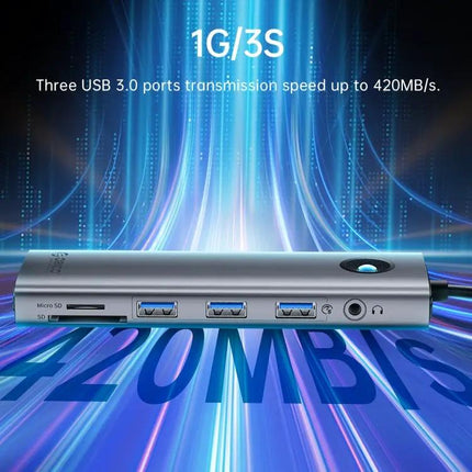 Orico 8-in-1 USB-C Docking Station for Versatile Connectivity