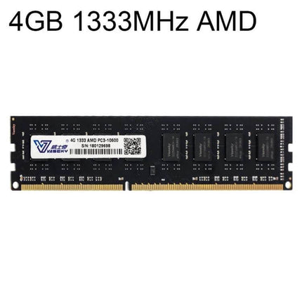 Vaseky 4GB DDR3 Desktop RAM Module for Computers - 4GB 1333MHz DIMM memory upgrade for older desktops