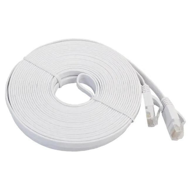 15 Meter Flat CAT6 Ethernet Cable for Home Networking