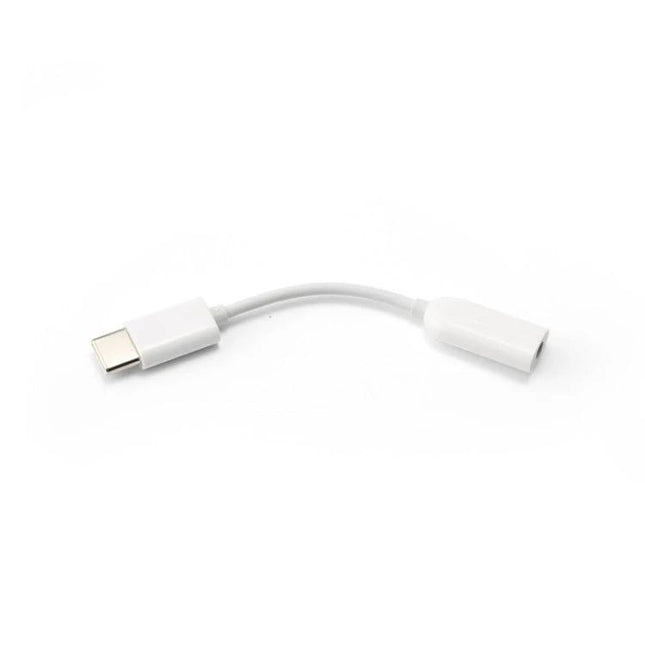 Compact Cable for Daily Smartphone Use on the Go — short white USB‑C charging and data cable adapter for travel, car and desk use