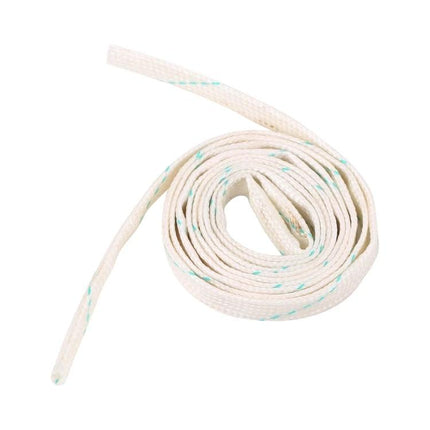 High-Voltage Insulating Pipe for Electrical Wiring, 3mm x 90cm - white braided insulating sleeve for protecting motor and appliance wires