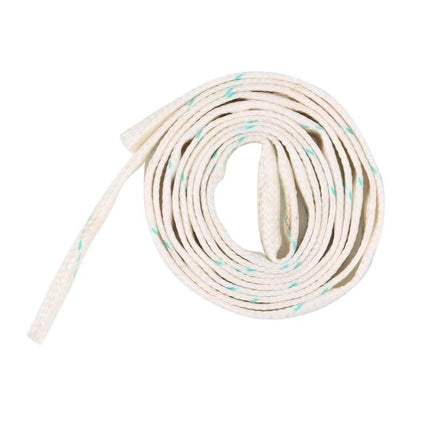 High-Voltage Insulating Pipe for Electrical Wiring, 3mm x 90cm rolled white insulating sleeve for motor and appliance wire protection