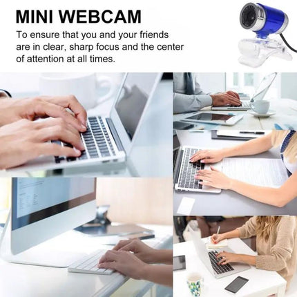 HXSJ A860 Webcam with Built-In Microphone for Video Calls