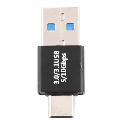 Durable Aluminum Alloy USB-C to USB 3.0 Male Adapter — compact aluminum-alloy adapter for connecting USB-C laptops to USB 3.0 drives and peripherals
