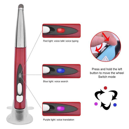 Wireless Mouse with Voice Control and Translation Features