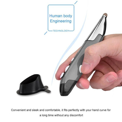 Wireless Optical Mouse with Stylus Pen for Tablets and PCs handheld ergonomic stylus-mouse combo with small charging dock
