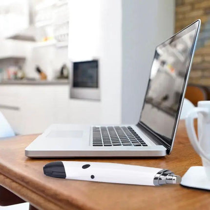 Wireless Optical Mouse with Stylus and Laser Pointer
