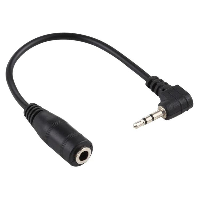Handy Audio Cable Adapter for Connecting Devices in Daily Use - black 2.5mm to 3.5mm audio adapter cable for MP3 players and phones
