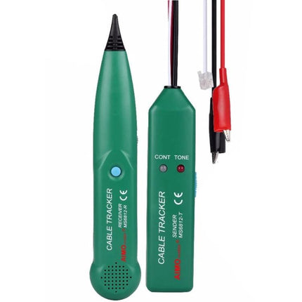 BSIDE Telephone Line Cable Tracker for RJ11 and RJ45 Lines - green cable tracker set for testing RJ11 RJ45 continuity and tone