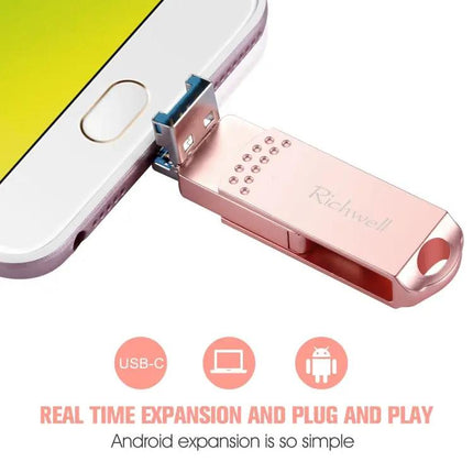 Richwell USB Drive for Everyday File Storage and Transfer