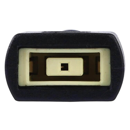 5.5 x 2.5mm Male to Big Square Female Laptop Power Adapter close-up of big square female port for laptop power connections