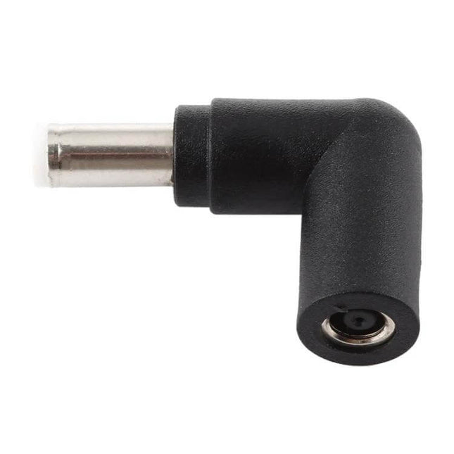 Laptop Power Adapter for Mismatched Connector Interfaces 4.5x3.0mm female to 5.5x2.1mm male right-angle converter