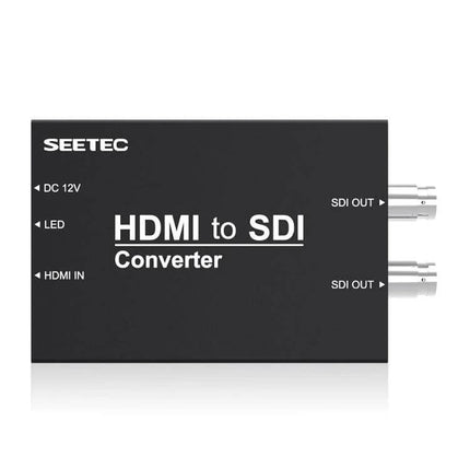 SEETEC HDMI to Dual SDI Output Converter for Video Use - black HDMI to dual SDI signal converter with two BNC outputs