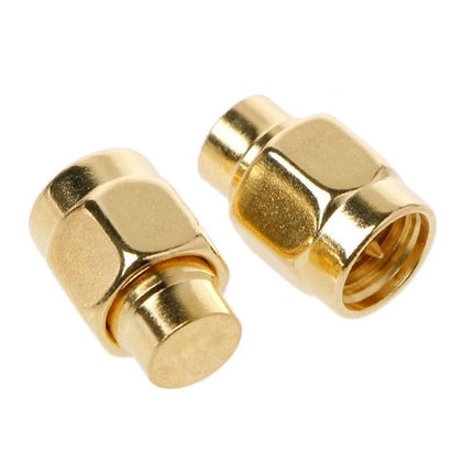 RF Coaxial SMA Male Termination Load for Electronic Devices - gold plated SMA male RF termination plug, prevents reflections and stabilizes circuits