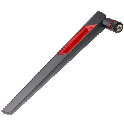 Dual-Band WiFi Antenna for 2.4GHz and 5GHz Routers, Suitable for Home Networks - black/red adjustable external antenna 2400-5800 MHz