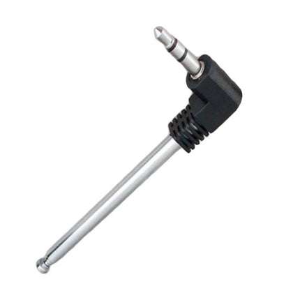 Compact Retractable FM Radio Antenna for Mobile Phones with 3.5mm Port - retractable 3.5mm plug antenna to boost FM reception for travel and outdoor use