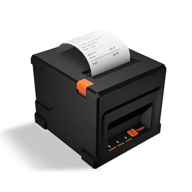 Auto-Cutter 80mm USB Thermal Receipt Printer for Retail Use black receipt printer printing sales receipt with auto-cutter