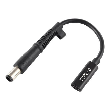 USB-C Adapter Charger Cable for HP Laptops and Devices - compact Type-C to HP barrel charging adapter cable